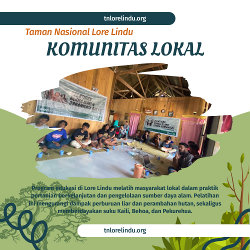 Edukasi Konservasi untuk Komunitas Lokal